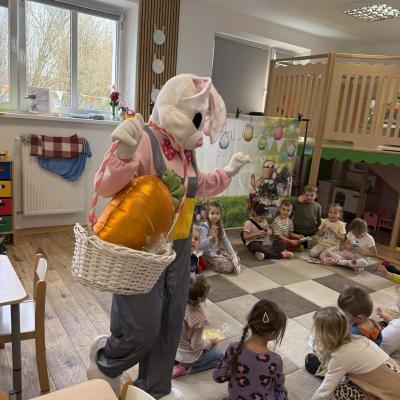 Spotkanie z Wielkanocnym Zajączkiem