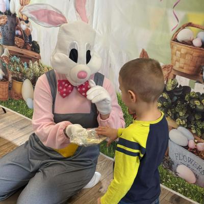 Spotkanie z Wielkanocnym Zajączkiem