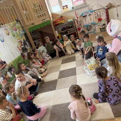 Spotkanie z Wielkanocnym Zajączkiem