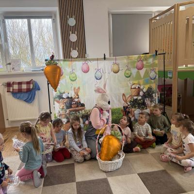 Spotkanie z Wielkanocnym Zajączkiem
